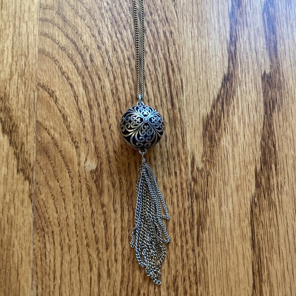 Lucky Brand Silver Pendant Necklace